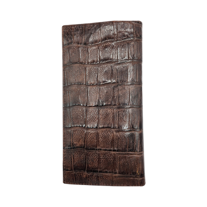 Gem Dandy Stetson Brown Floral Embossed Rodeo Wallet
