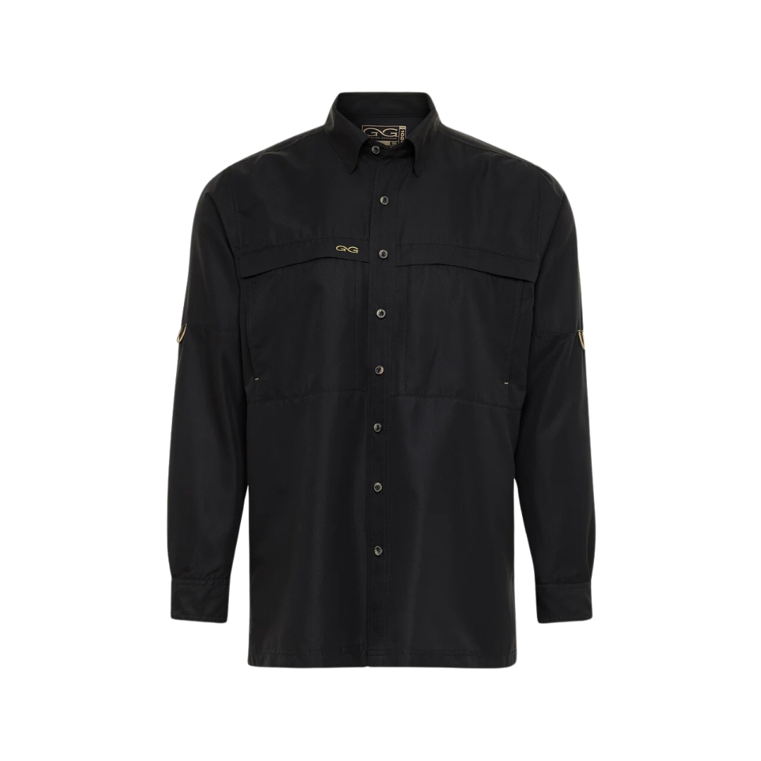Gameguard Men's Caviar Relaxed Microfiber Long Sleeve Shirt - Big