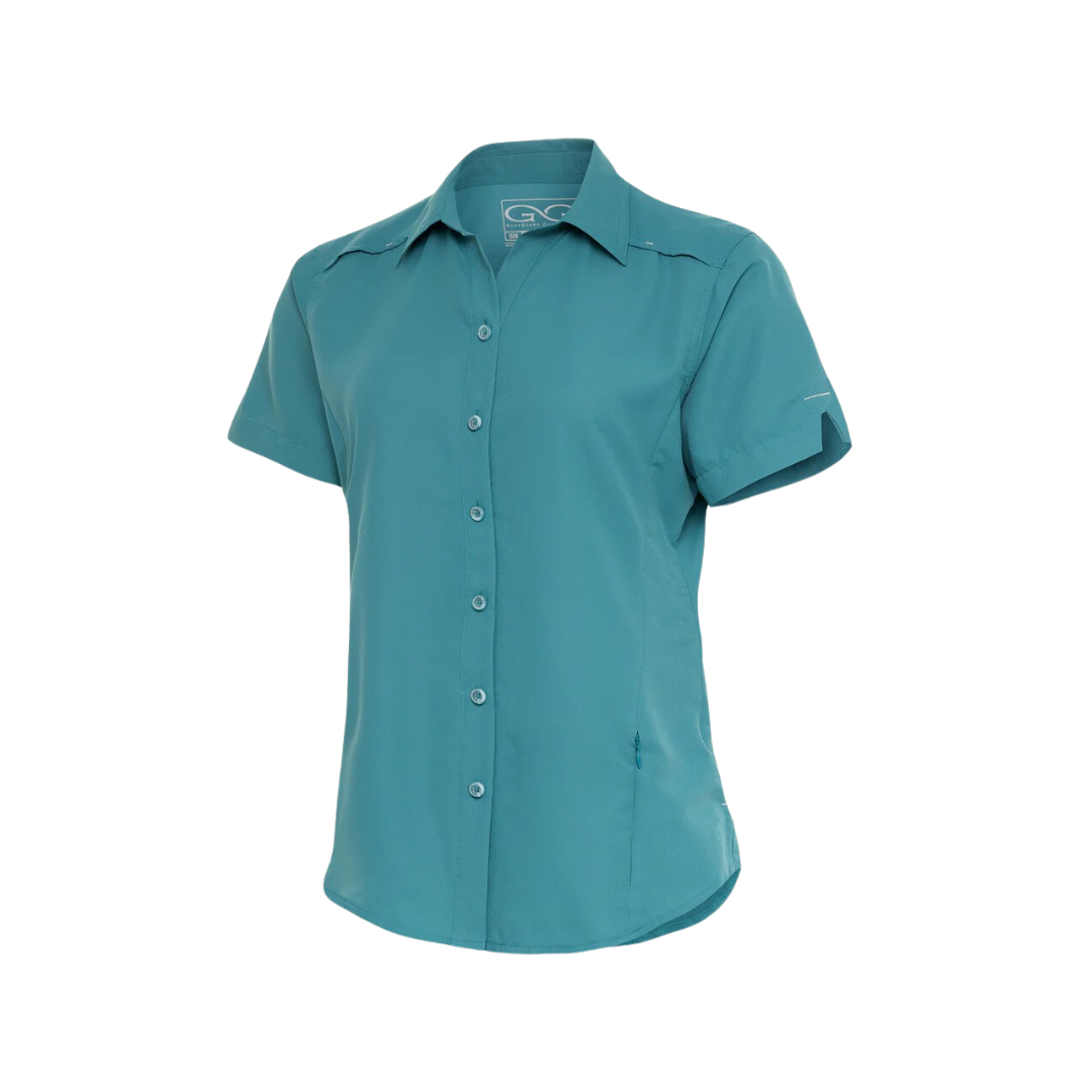 Gameguard Women's Mahi Microfiber Blue Shirt
