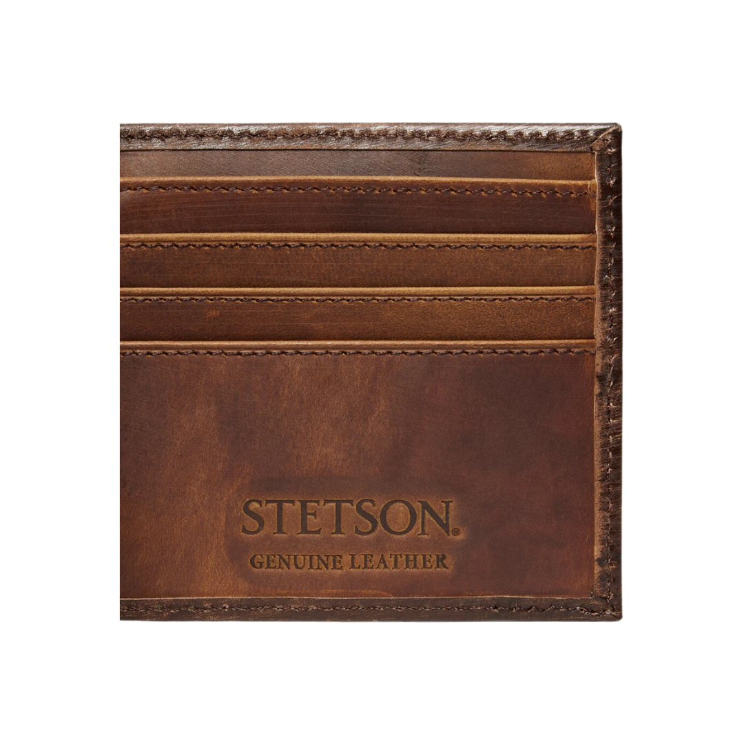 Stetson Women's Hair On Hide Concho Bifold Wallet