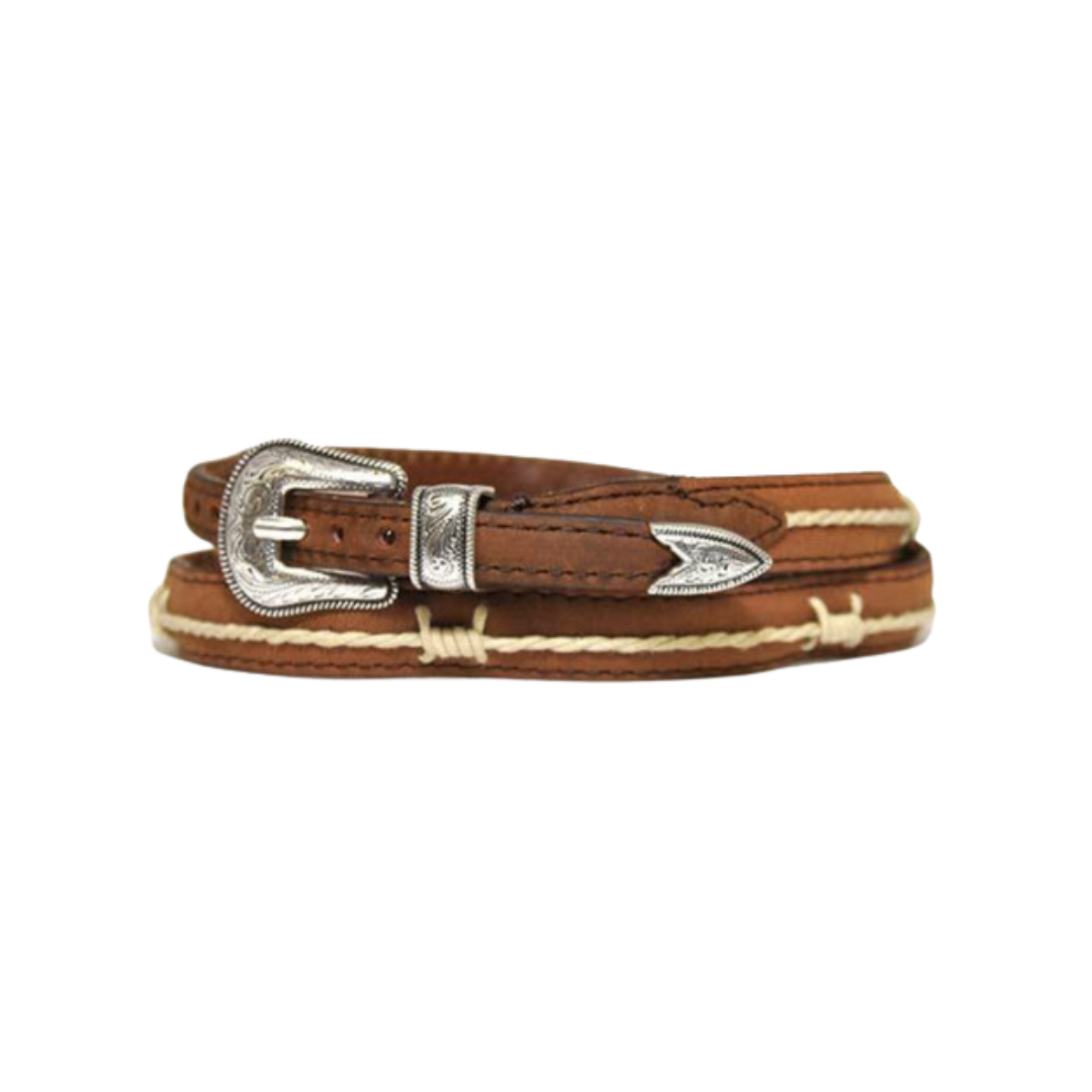 Leegin Unisex Fenced Copper Brown Hatband
