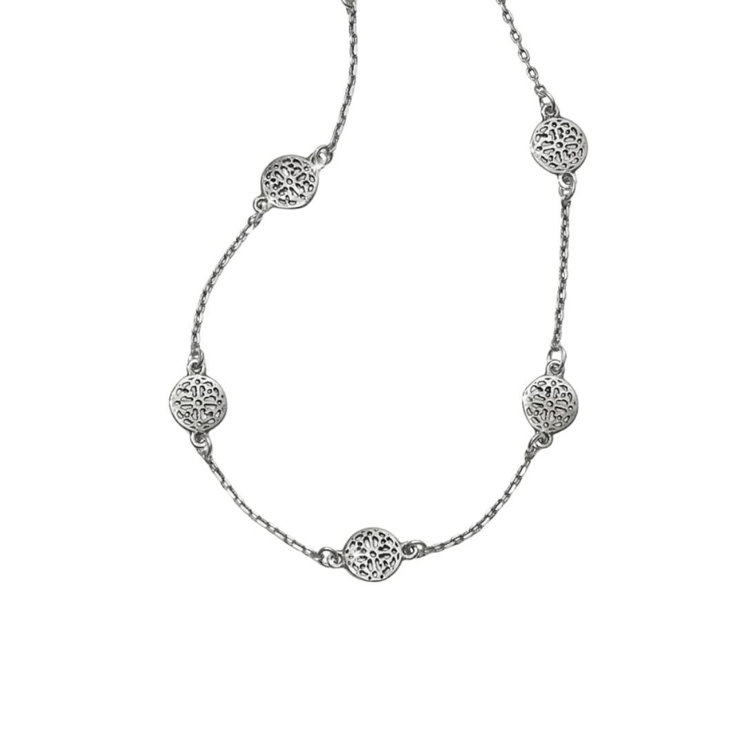 Brighton Women's Ferrara Petite Collar Silver Necklace