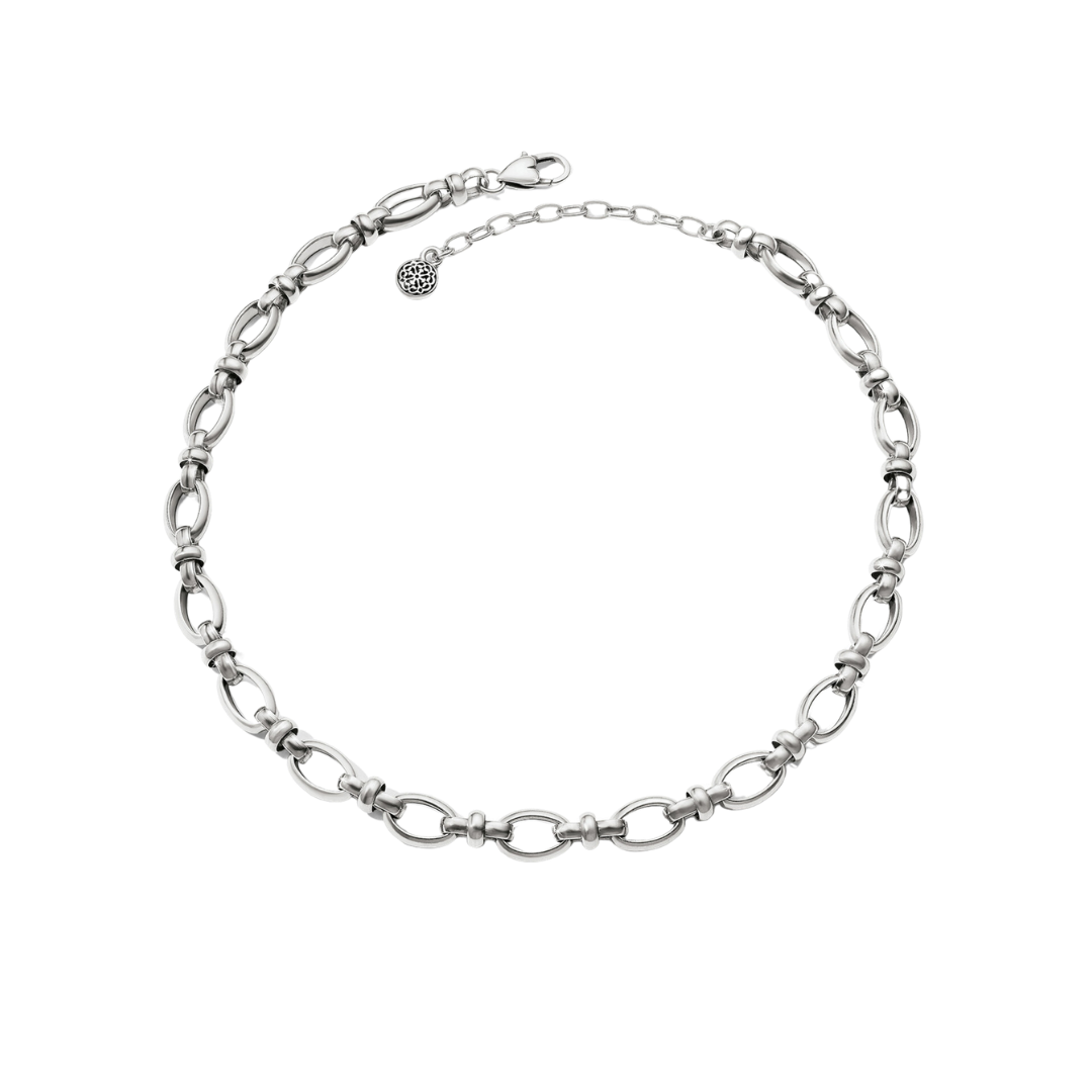 Brighton Women's Ferrara Siena Chain Grey Necklace