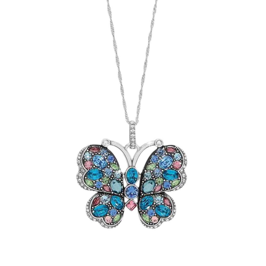 Brighton Women's Trust Your Journey Butterfly Multicolor Necklace