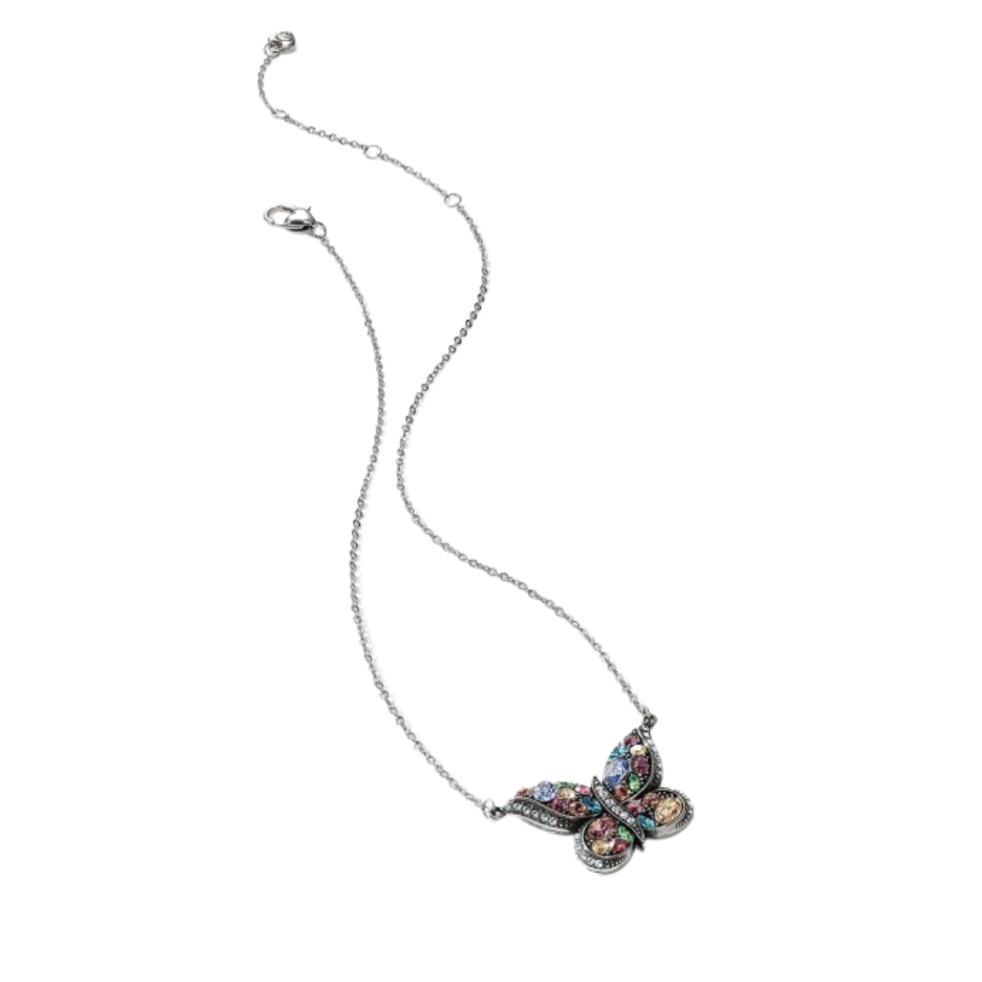 Brighton Women's Trust Your Journey Butterfly Multicolor Necklace