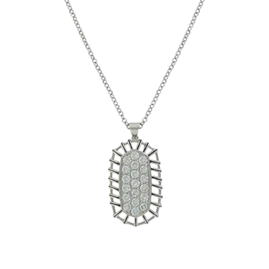 Montana Silversmiths Women's Buck Knit Wire Silver Necklace