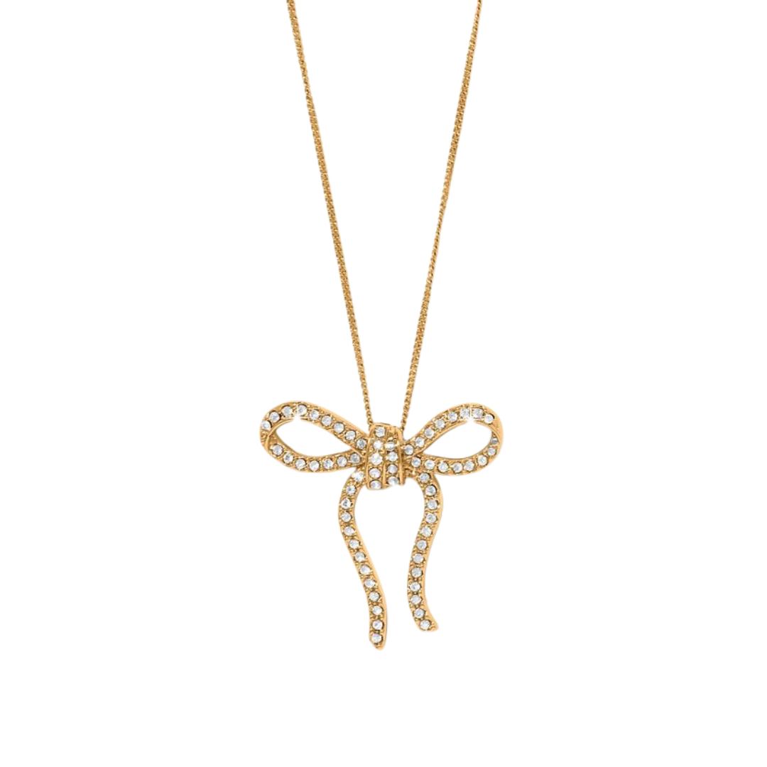 Brighton Women's Illumina Bow Gold Necklace