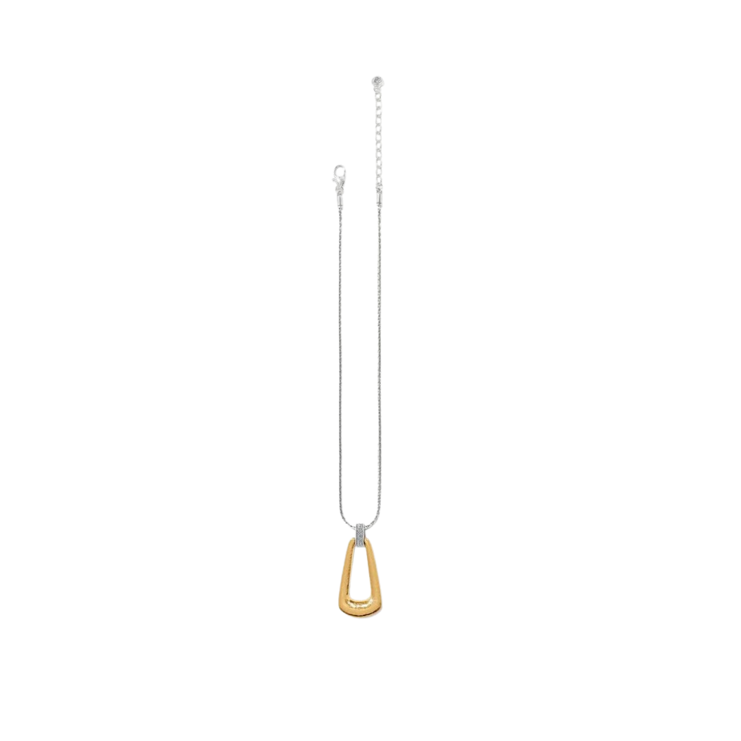 Brighton Women's Meridian Geo Breeze Pendant Gold Necklace