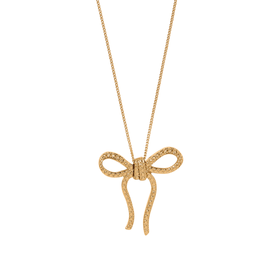 Brighton Women's Illumina Bow Gold Necklace