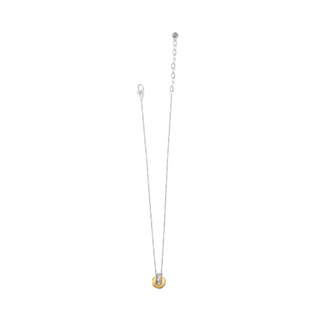 Brighton Women's Meridian Geo Mini Pendant Gold Necklace