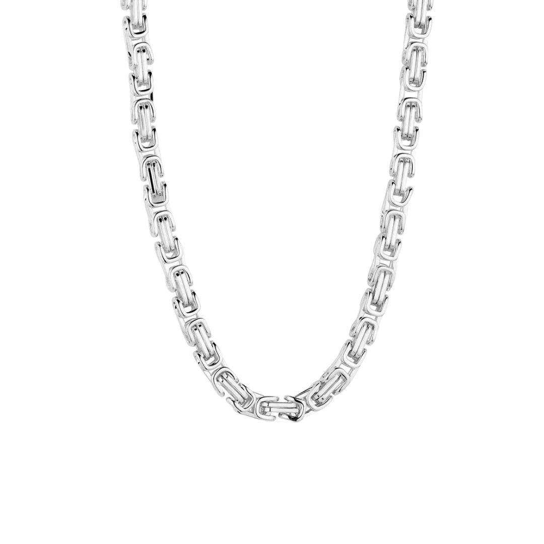Montana Silversmiths Men's Roller Chain Grey Necklace