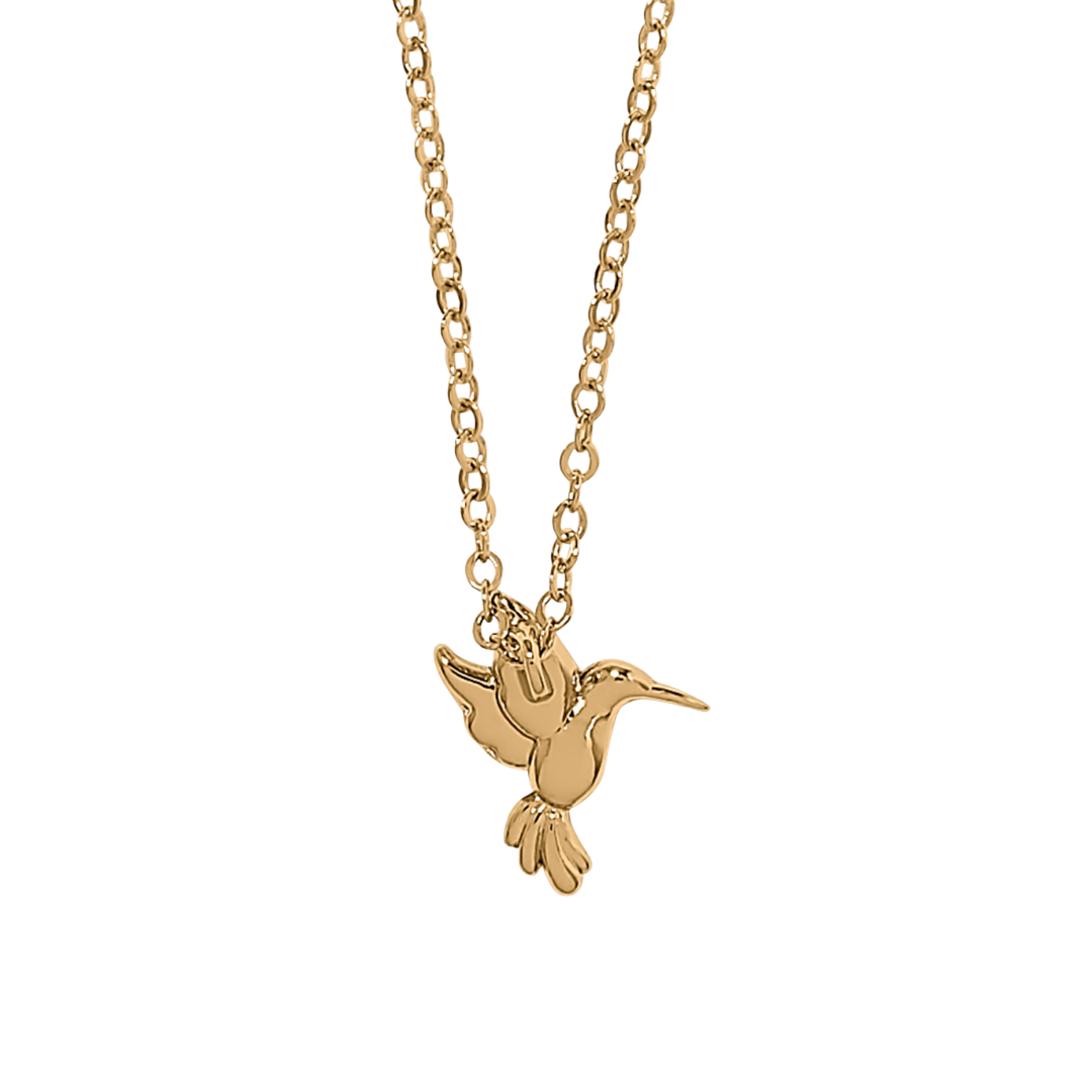 Brighton Women's Enchanting Hummingbird Gold Necklace