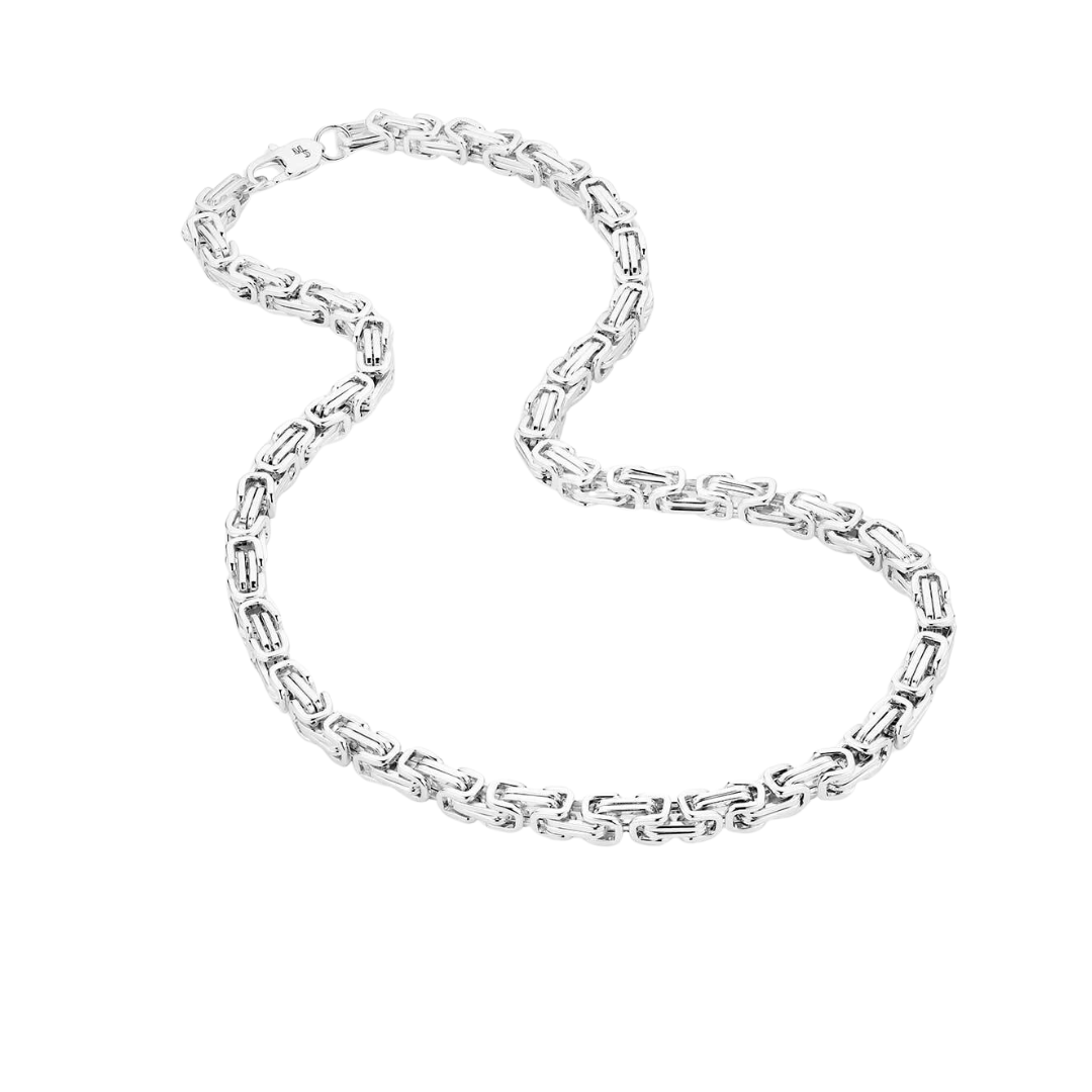Montana Silversmiths Men's Roller Chain Grey Necklace