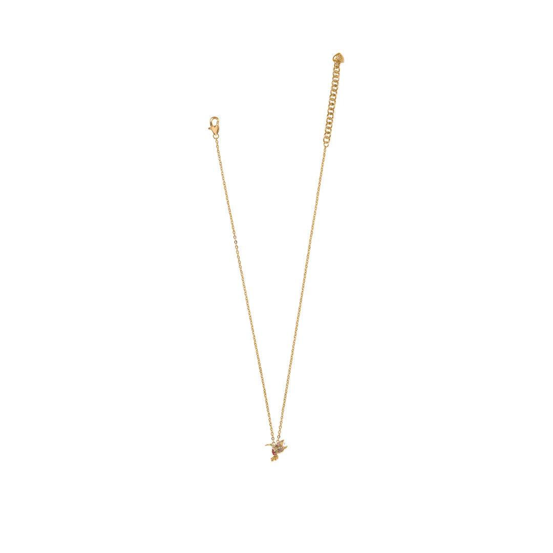 Brighton Women's Enchanting Hummingbird Gold Necklace