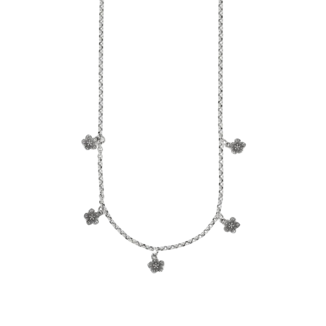 Brighton Women's Sakura Short Silver Necklace