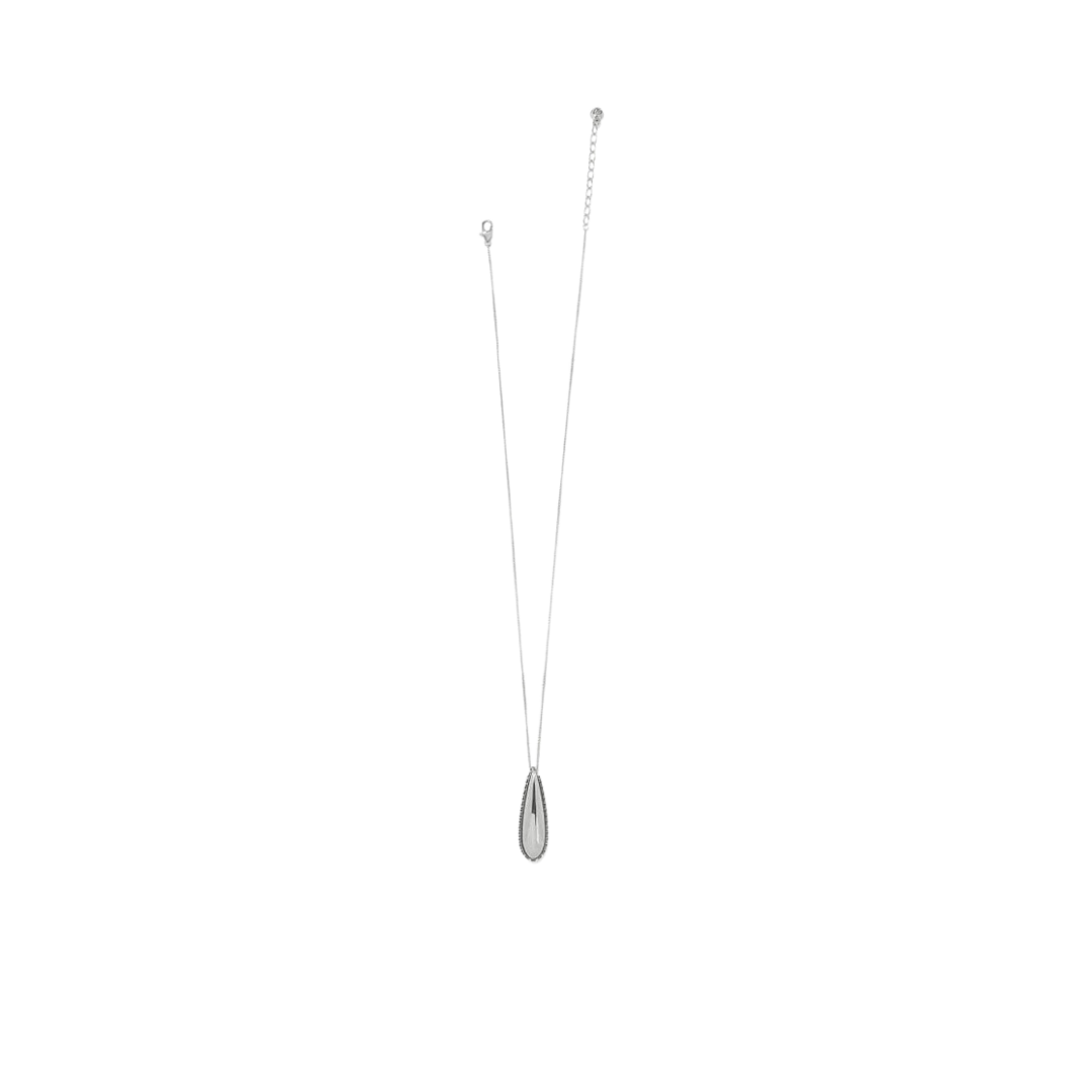 Brighton Women's Pretty Tough Droplet Silver Necklace