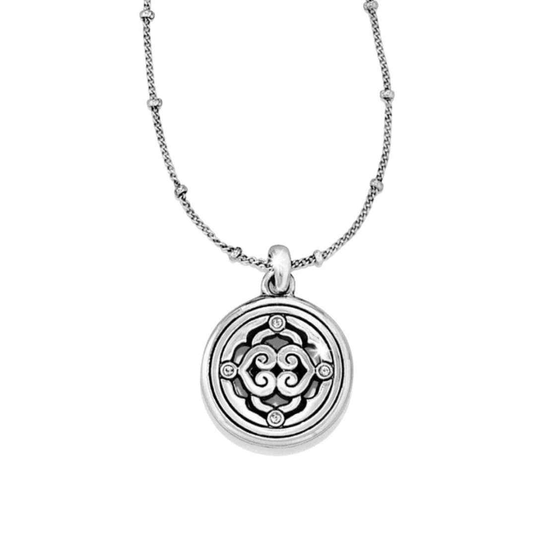 Brighton Women's Intrigue Small Grey Necklace