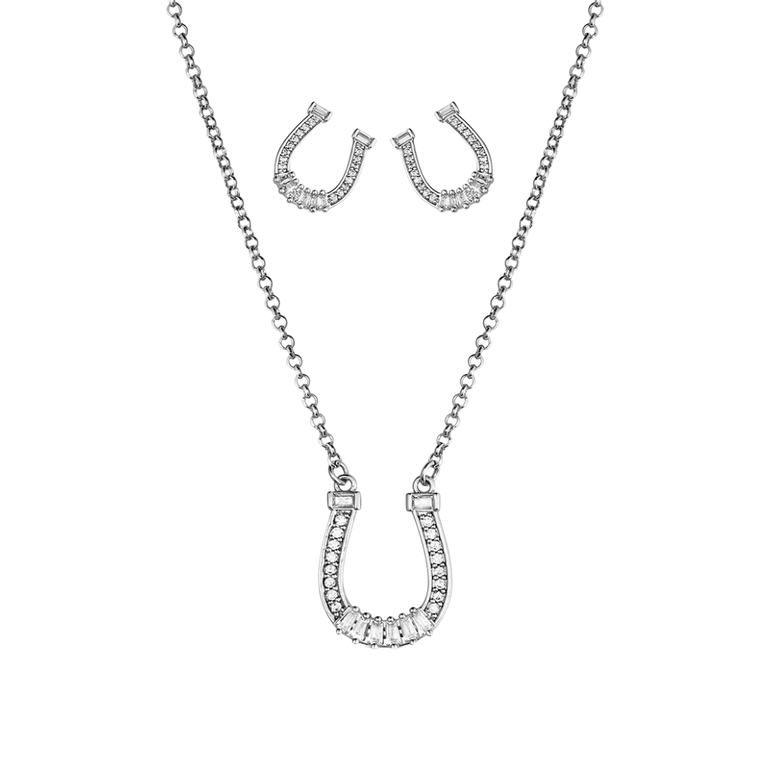 Montana Silversmiths Women's True Luck Crystal Jewellery Set