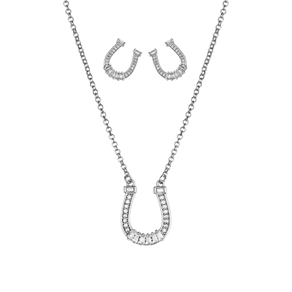 Montana Silversmiths Women's True Luck Crystal Jewellery Set