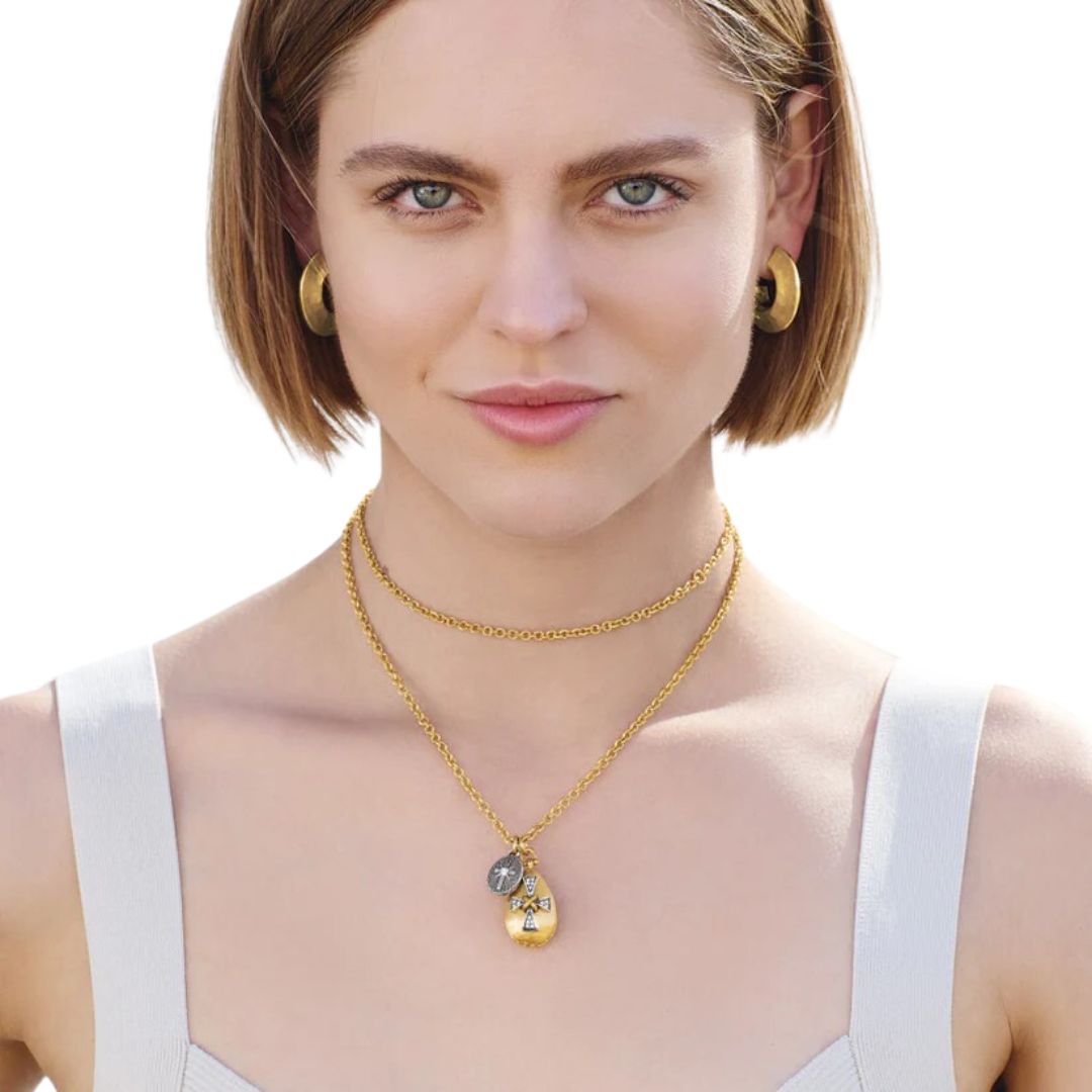 Brighton Women's Heavenly Cross Gold Necklace