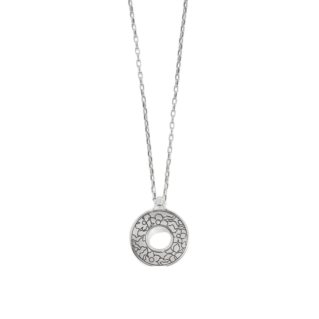 Brighton Women's Kyoto In Bloom Sakura Ring Silver Multicolor Necklace