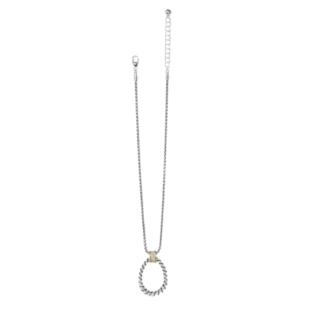 Brighton Women's Meridian Adagio Grey Necklace
