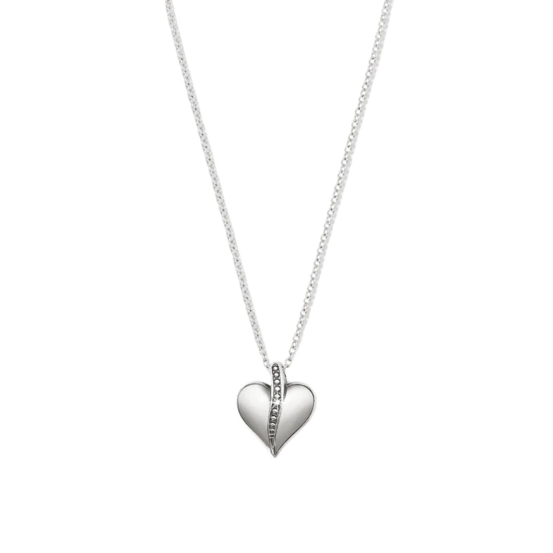 Brighton Women's Precious Heart Silver Gold Necklace
