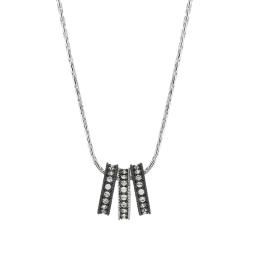 Montana Silversmiths Women's Circular Charms Grey Necklace