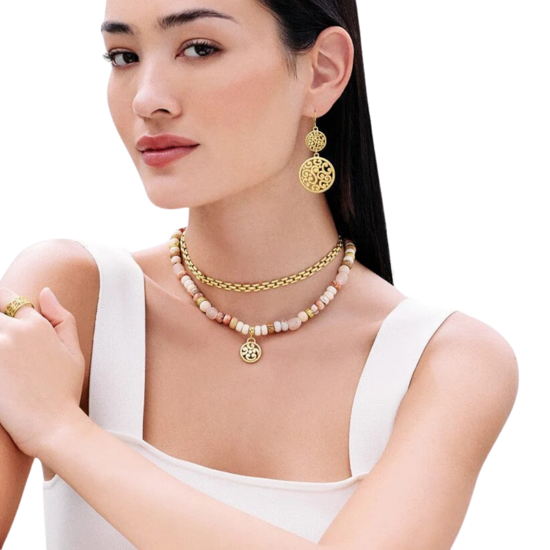 Brighton Women's Contempo Playa Rosa Pink Necklace