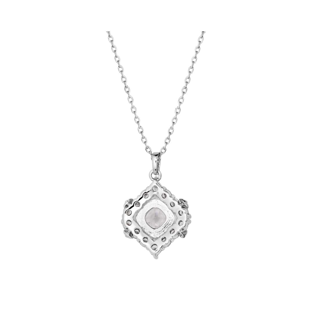 Montana Silversmiths Women's Refined Light Crystal Necklace