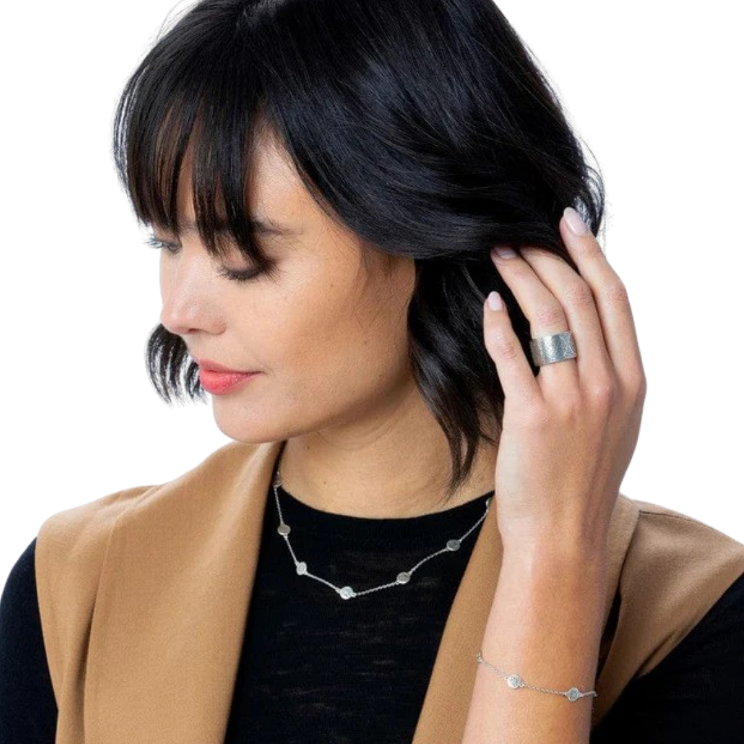Brighton Women's Ferrara Petite Collar Silver Necklace