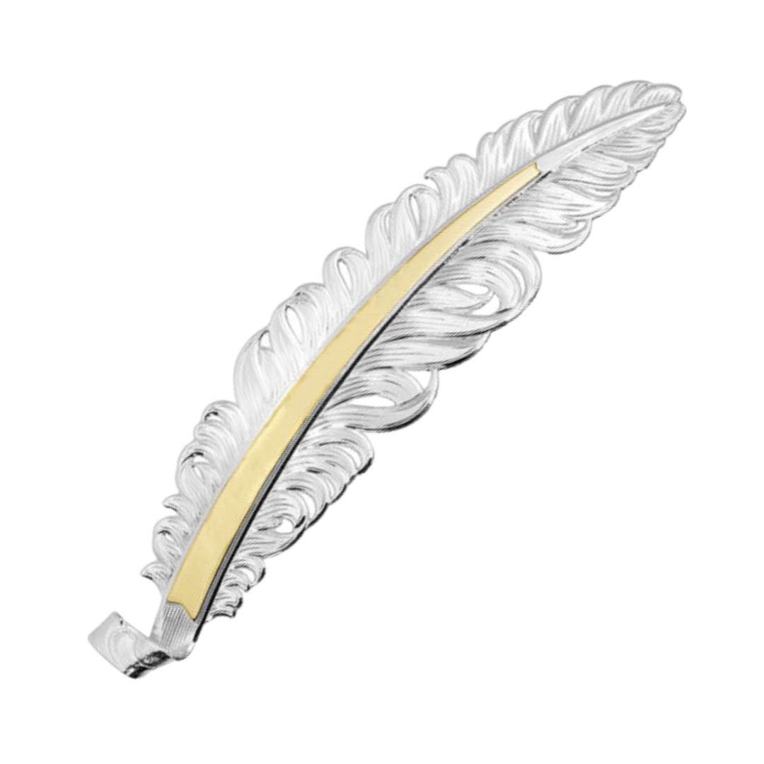 Montana Silversmiths Classic Trophy Grey Feather