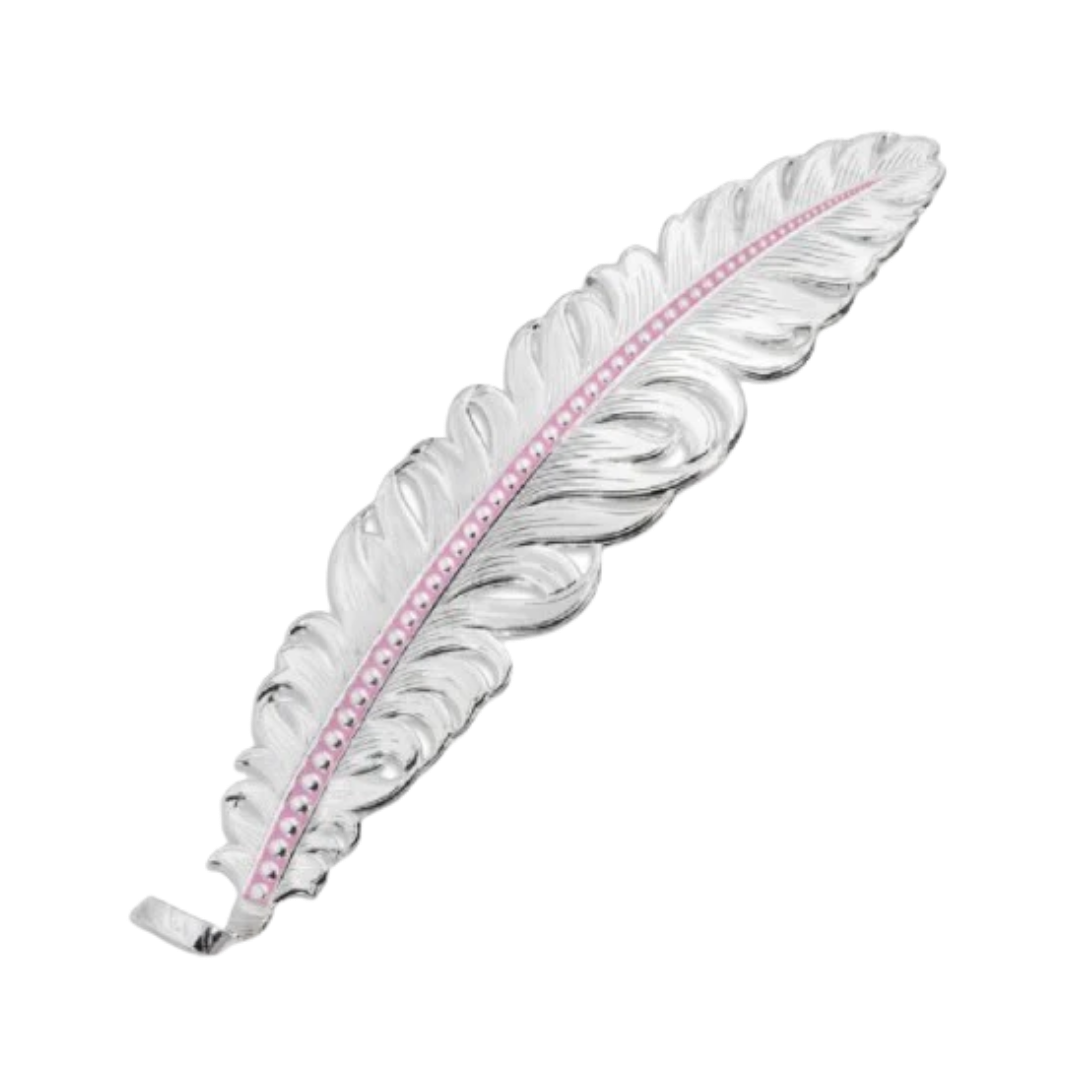 Montana Silversmith Tough Enough to Wear Pink Hat Feather