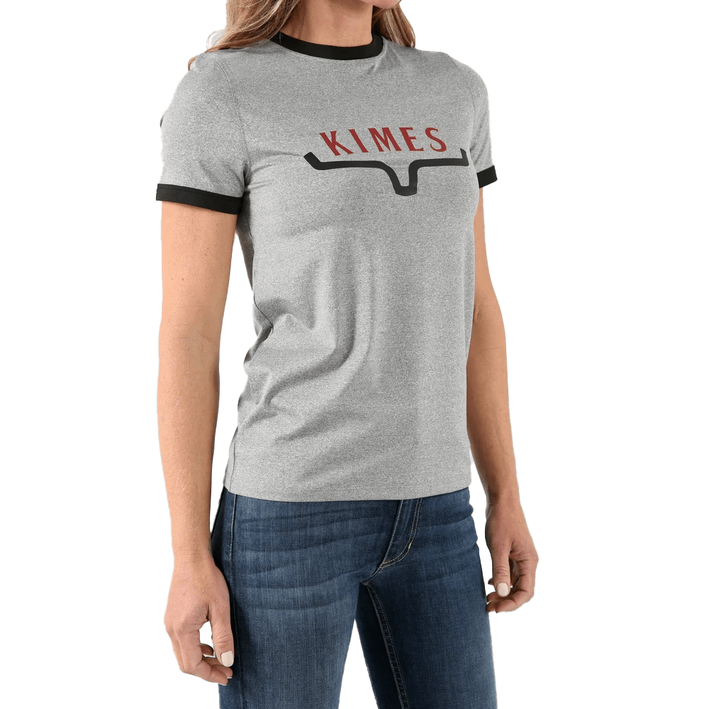 Kimes Ranch Women's Fast Grey Tech T-Shirt