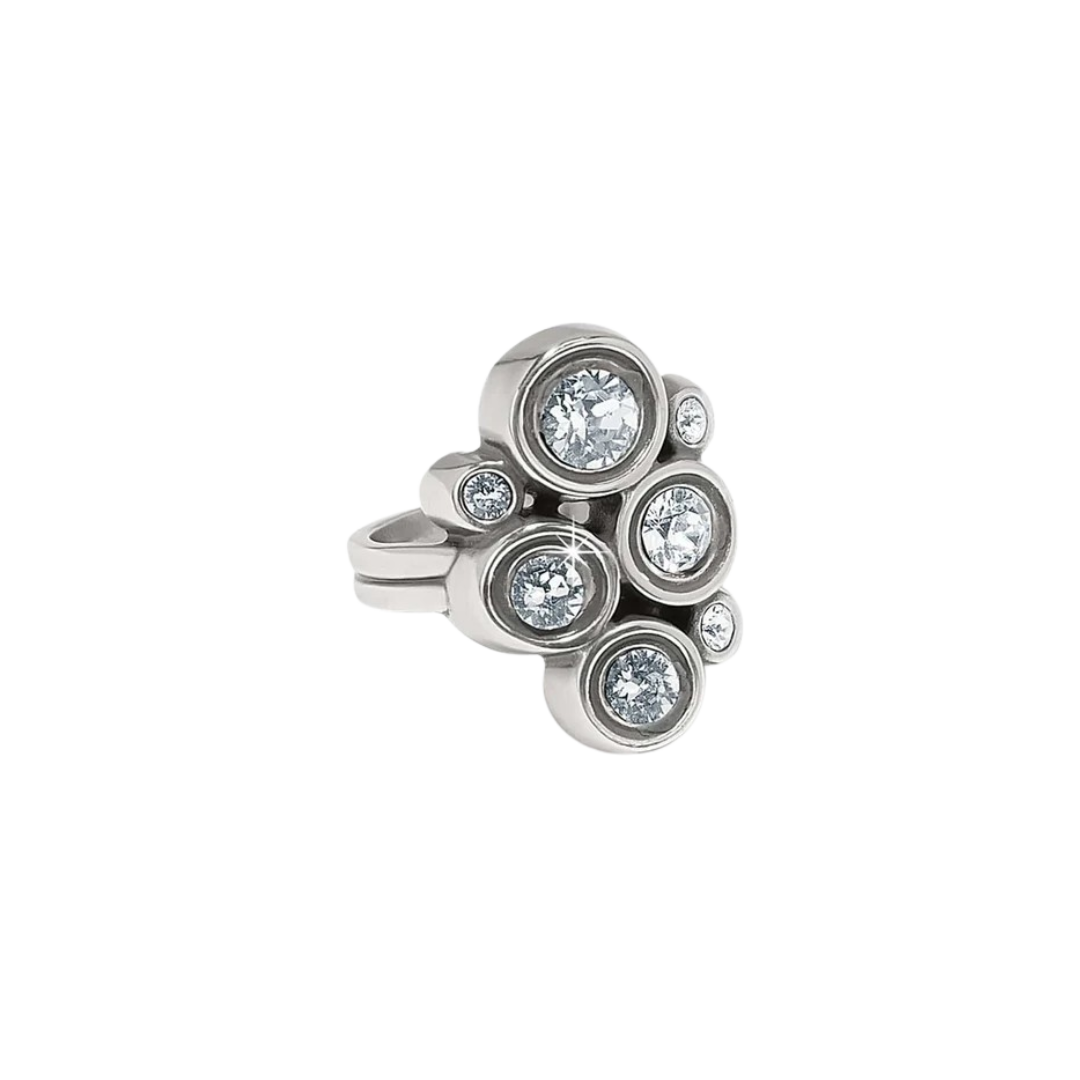 Brighton Women's Constella Cluster Silver Ring