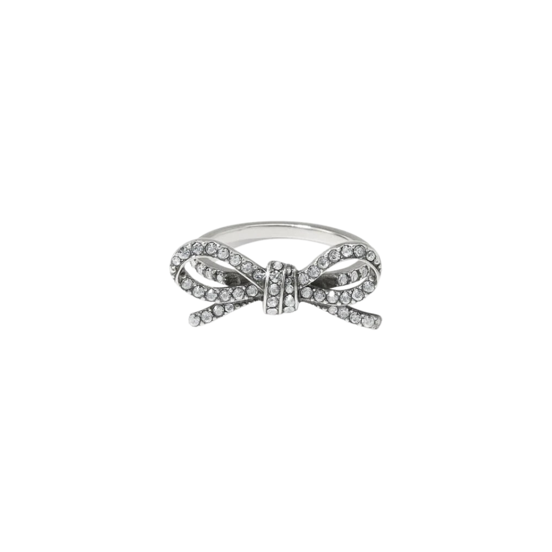 Brighton Women's Illumina Bow Silver Ring