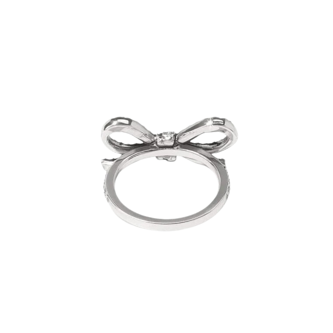 Brighton Women's Illumina Bow Silver Ring
