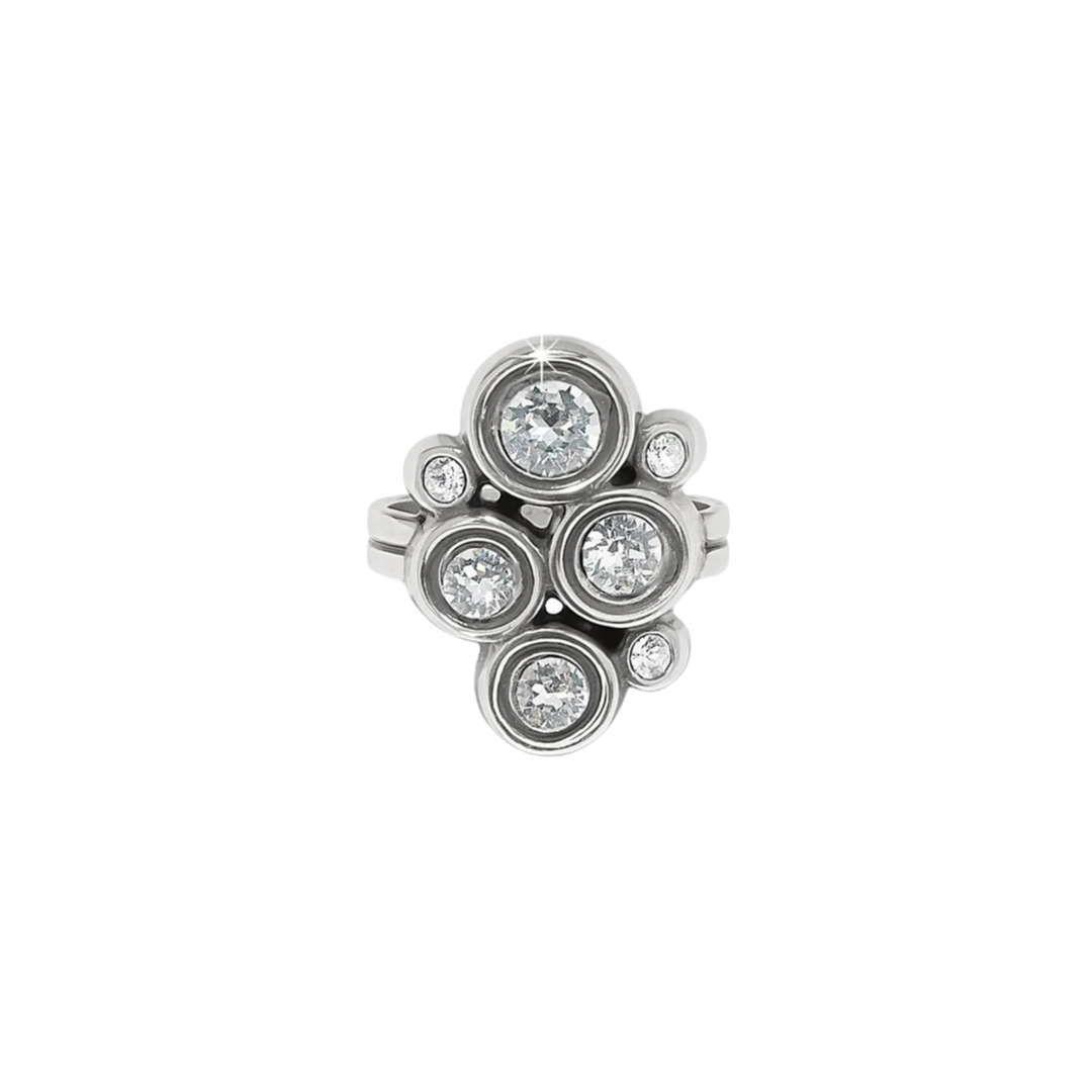 Brighton Women's Constella Cluster Silver Ring