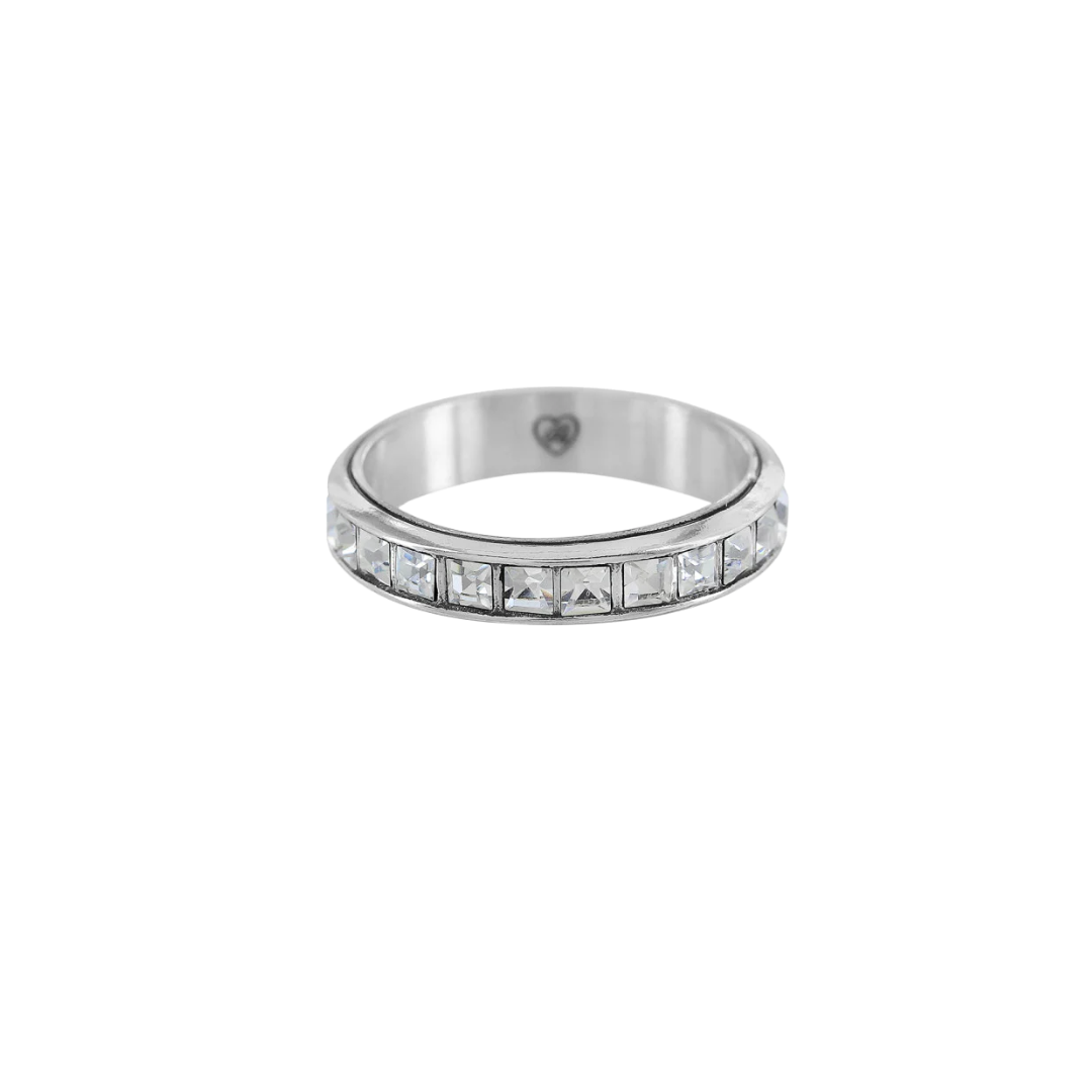 Brighton Women's Eternal Stack Grey Ring