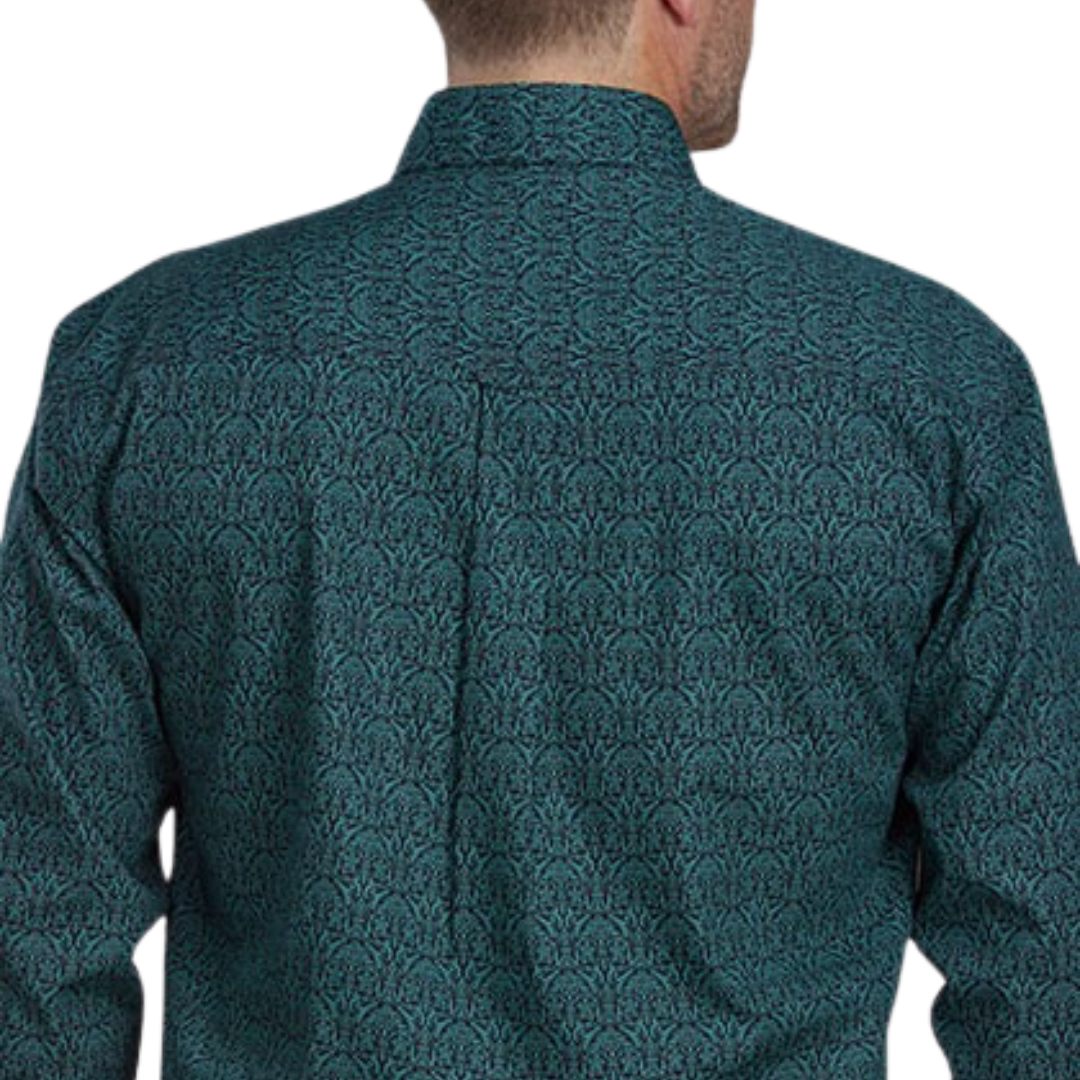 Roper Men's Green Vintage Paisley Shirt