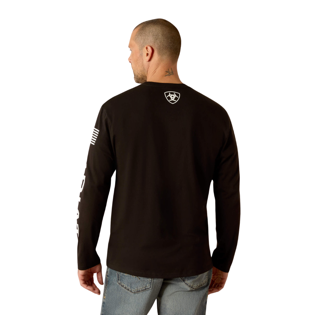 Ariat Men's Elevated V2 Black Tee Shirt