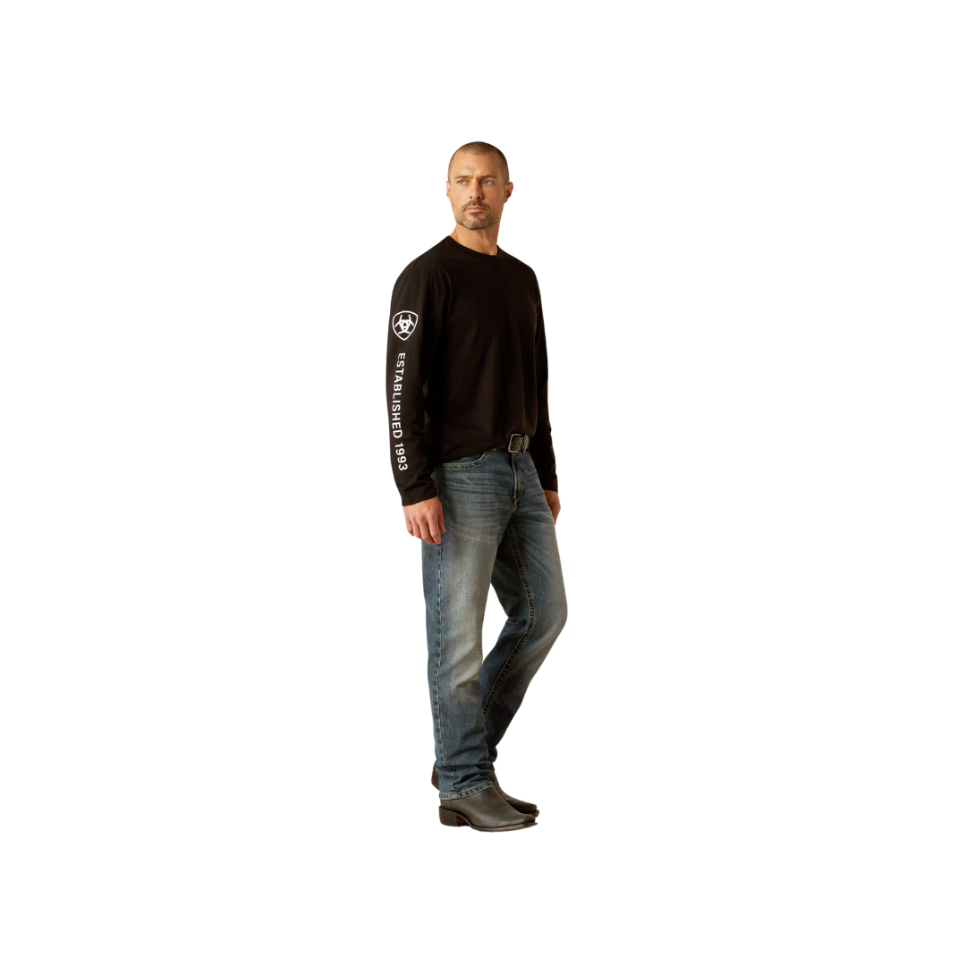 Ariat Men's Elevated V2 Black Tee Shirt