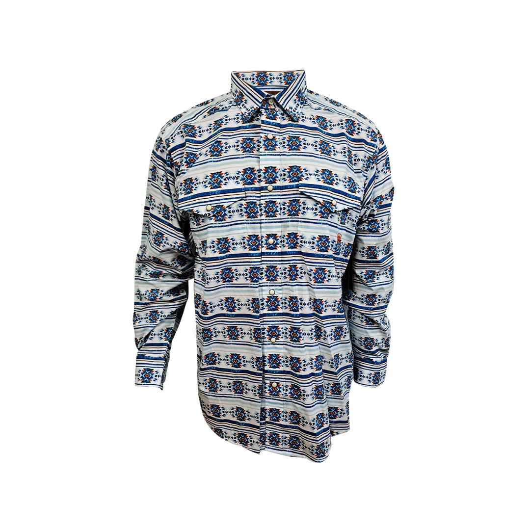 Ariat Men's Garith Light Blue Shirt