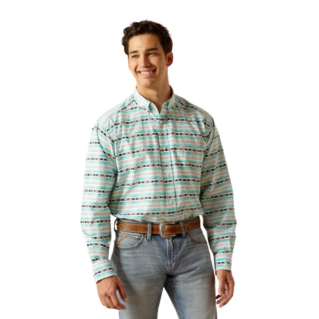 Ariat Men's Jefferson Green Shirt