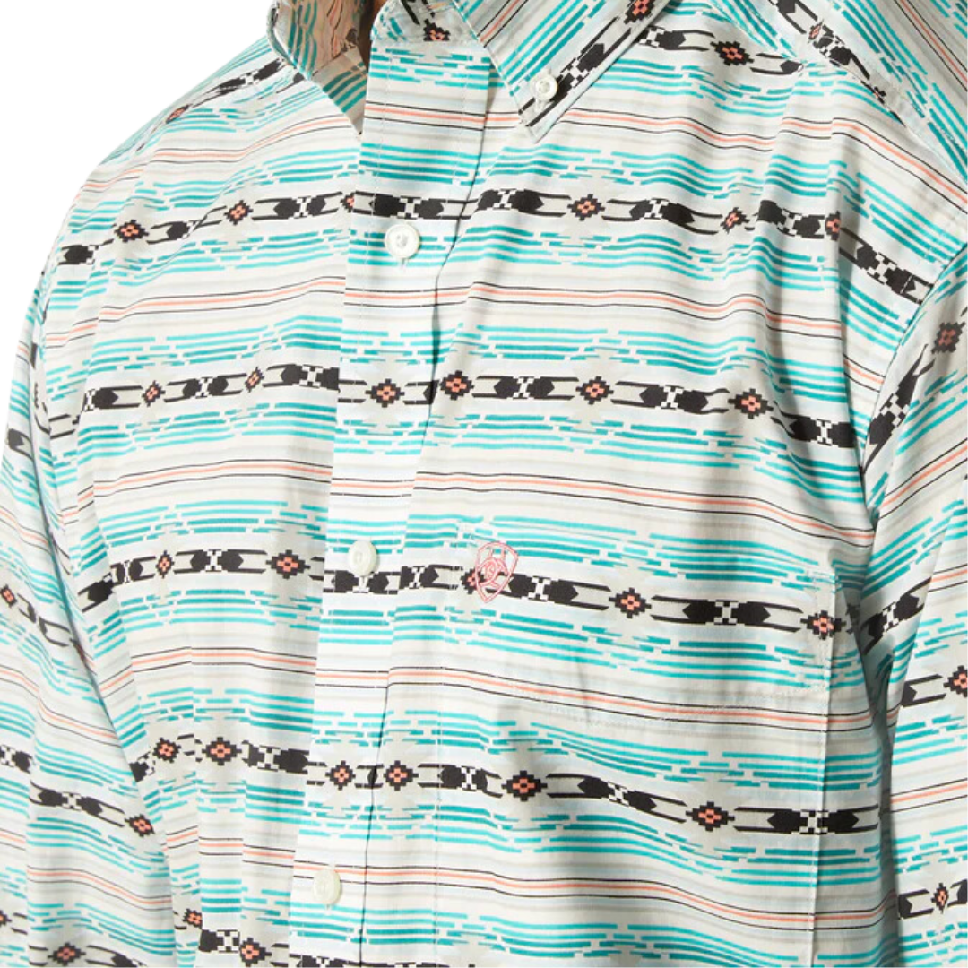Ariat Men's Jefferson Green Shirt