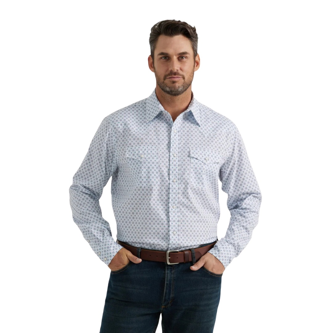 Wrangler Men's 20X Comfort White Shirt