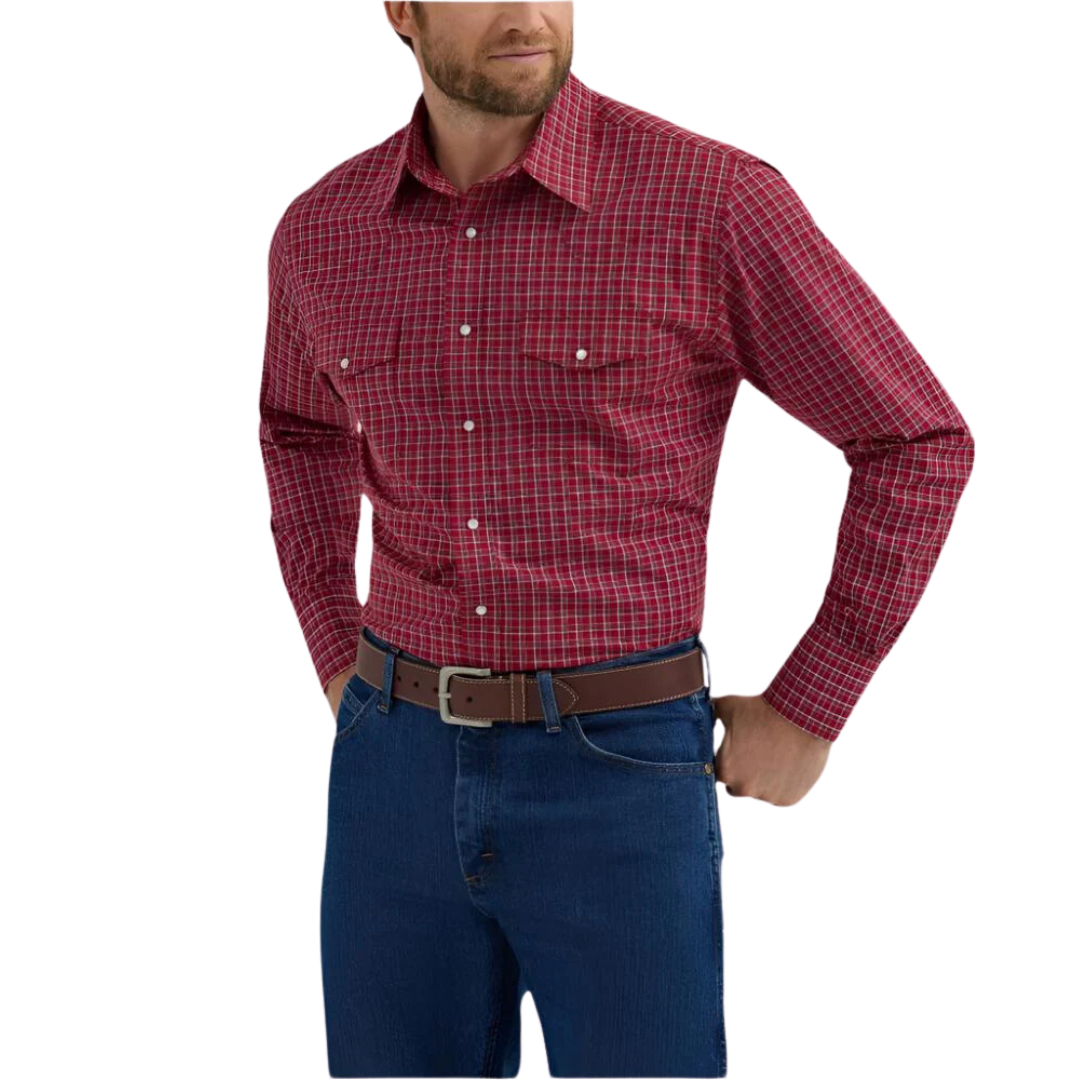 Wrangler Men's Wrinkle Resist Shirt