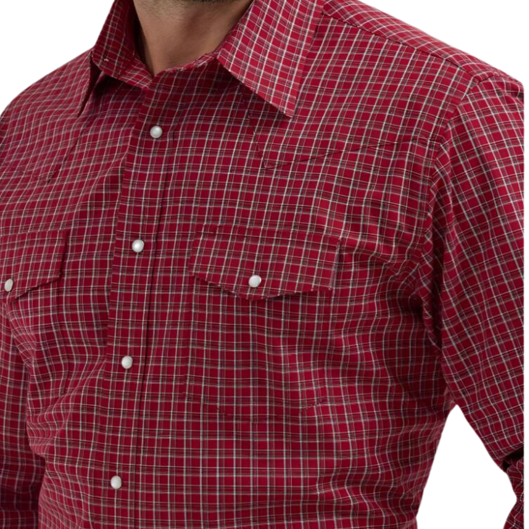 Wrangler Men's Wrinkle Resist Shirt