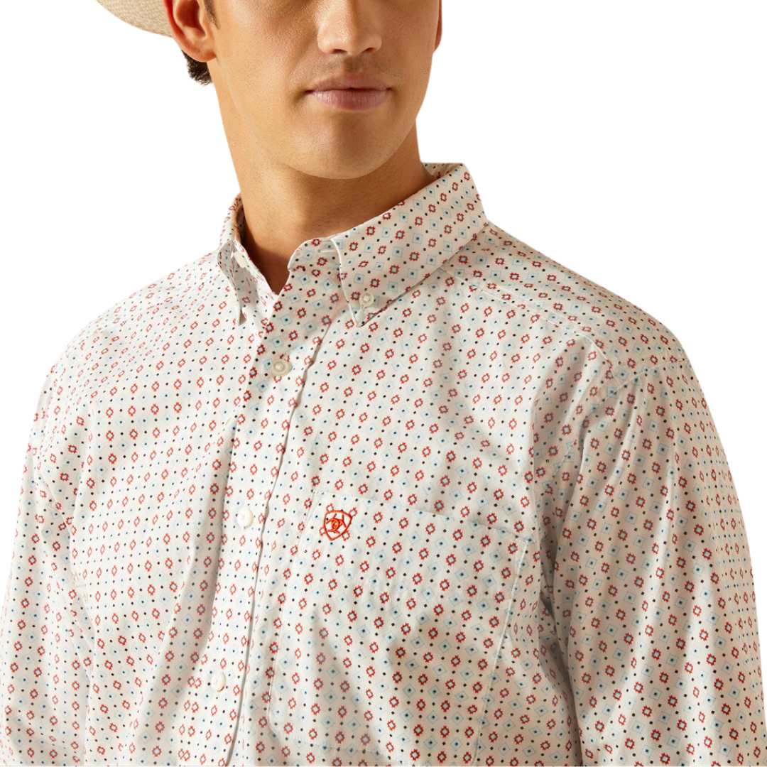 Ariat Men's Kade White Shirt