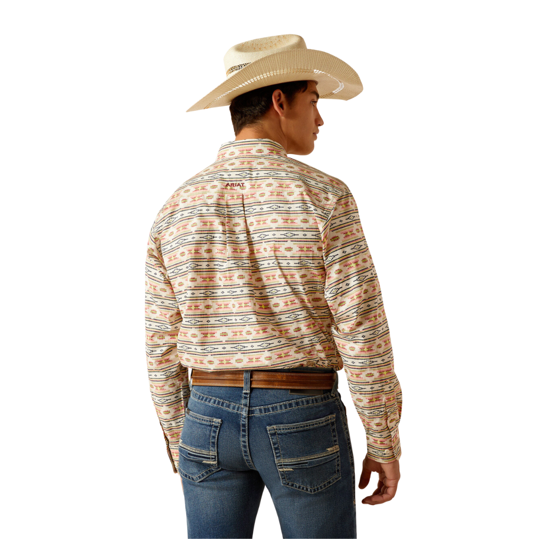 Ariat Men's Timothy Apricot Blush Shirt